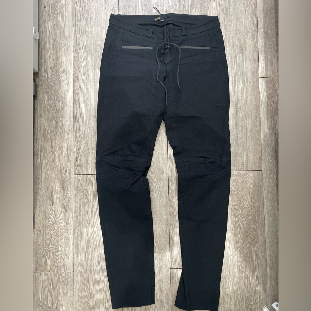 Maje  lace-up jeans  pants 38